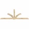 Ekena Millwork Redmond Rough Sawn Timber Gable Bracket, Douglas Fir, 84"W x 42"H x 2"D x 4"F, 12/12 Pitch GBW084X42X0204RED00RDF - alternate 5
